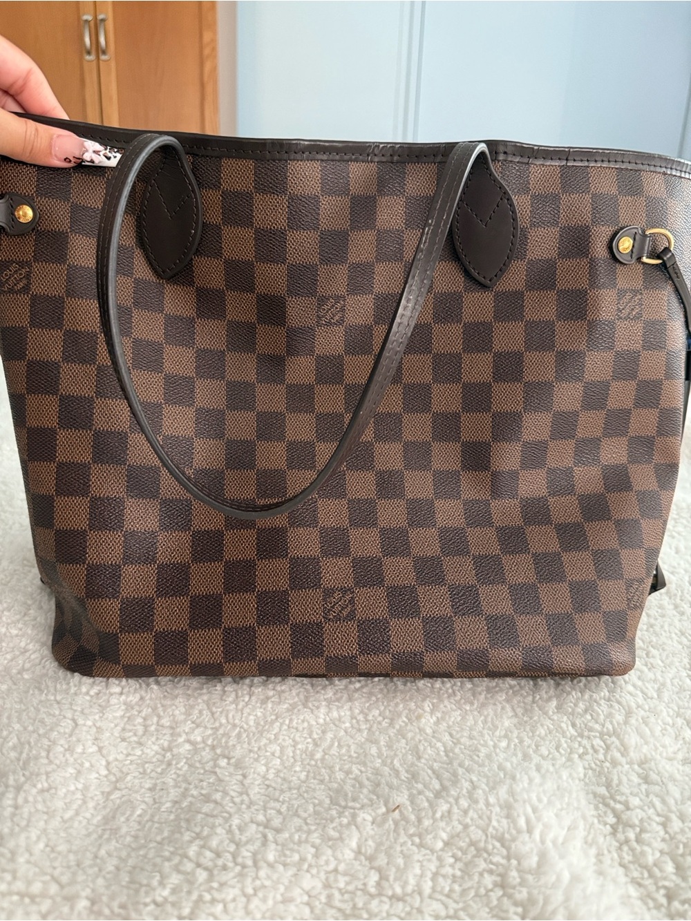 Louis Vuitton neverfull damier ebene - Picture 5 of 16